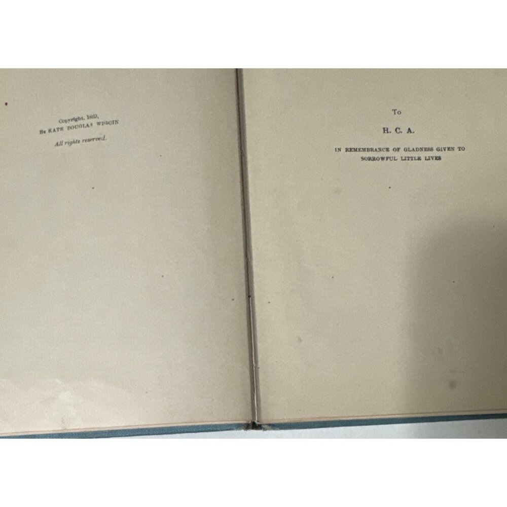 THE STORY of PATSY Kate Douglas Wiggin 1st Ed 1889 Houghton Mifflin Co illust HC - Picture 3 of 15